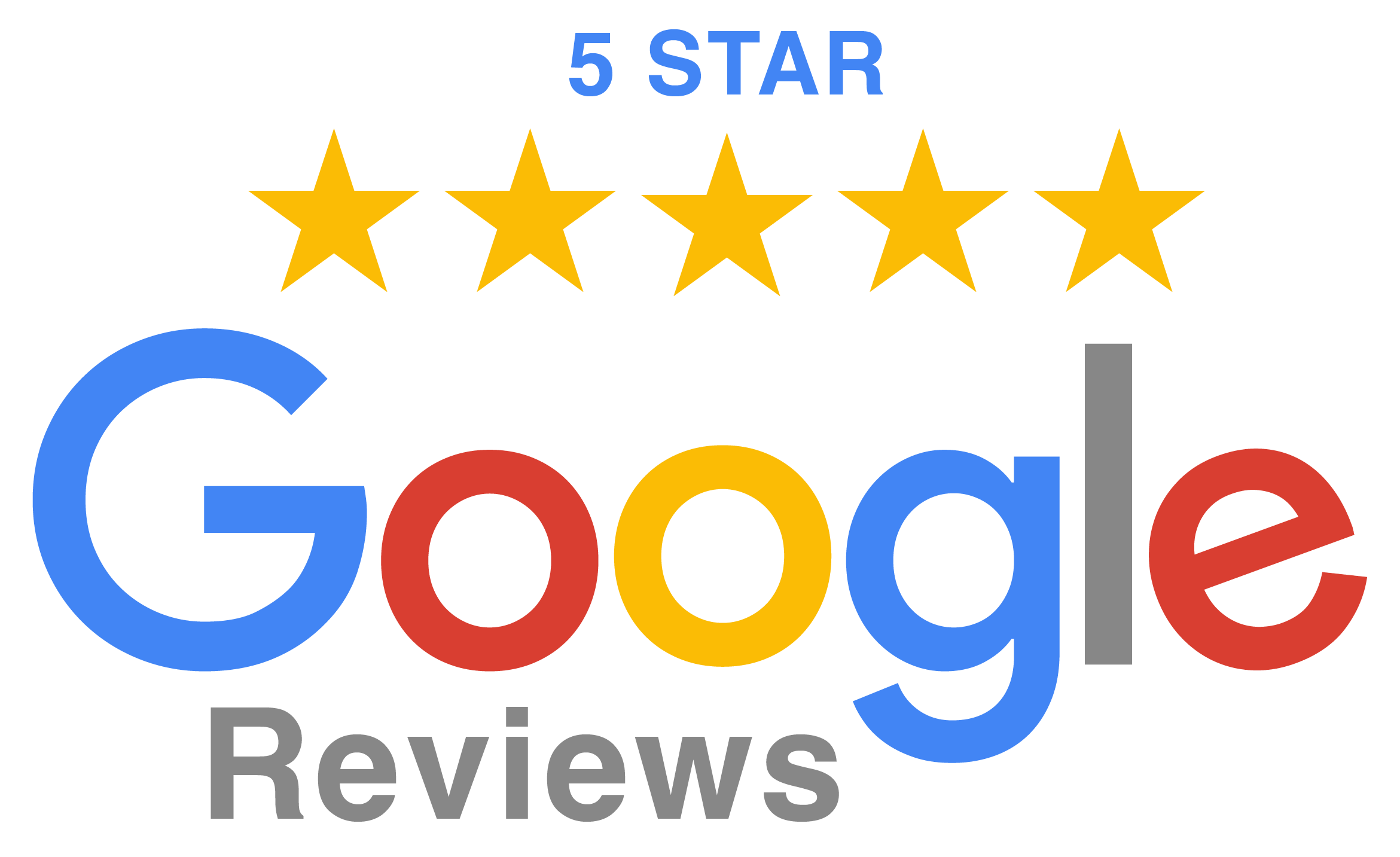 5 star google review logo